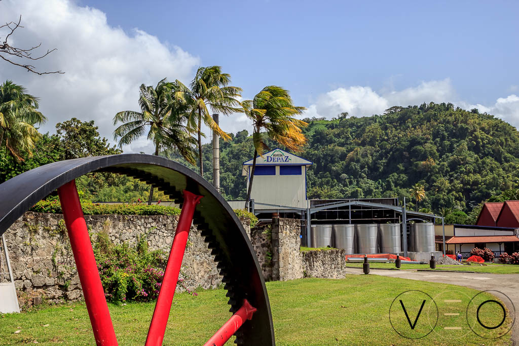 Distillerie Depaz en Martinique