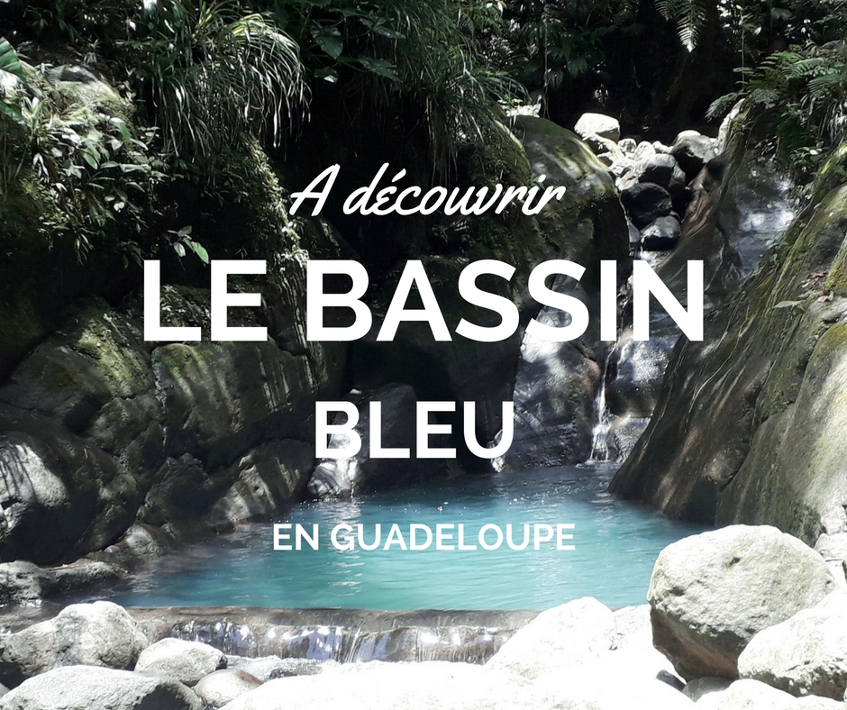 Découvert du bassin bleu en Guadeloupe