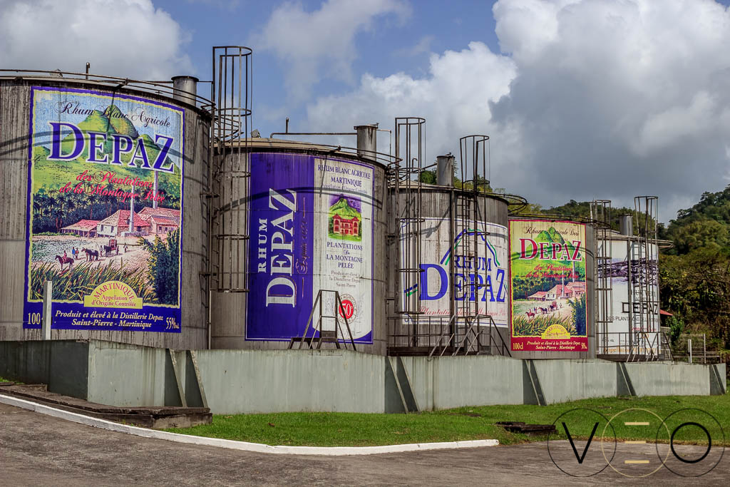 Distillerie Depaz en Martinique